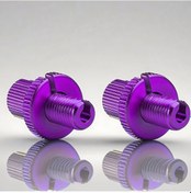 Resim Hightower Mor Suzuki Atv Motosiklet 8mm Universal Kablo Ayar Cıvatası - Purple 