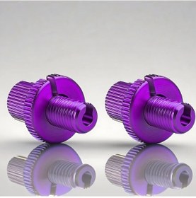 Resim Hightower Mor Suzuki Atv Motosiklet 8mm Universal Kablo Ayar Cıvatası - Purple 
