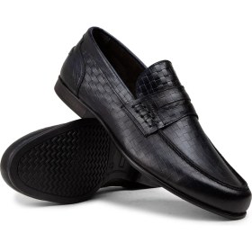 Resim Deery Lacivert Erkek Loafer Ayakkabı - 01978MLCVC08 