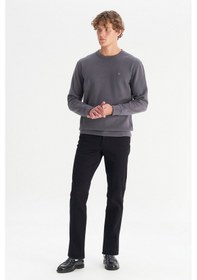 Resim Wrangler Erkek Gri Regular Fit Bisiklet Yaka Sweatshirt-w242262 Gri 