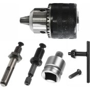 Resim Dadata 1 5-13MM Matkap Kıyma 1/2-20 Inf Sds ile Plus Adaptör ve Kolet Anahtar Matkap Yapma Elektrikli Matkap Dönüşümünü Delmek Için (Yurt Dışından) 