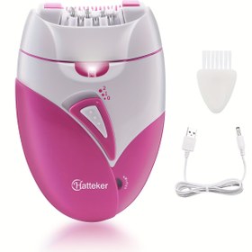 Resim Orijinal Elektrikli Kadın Epilatörü, Yüz ve Tüm Vücut Tüyleri Çıkarıcı, Bikini Koltuk Altı Tüyleri Çıkarma Bacaklar Şarj Edilebilir 
