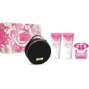 Resim Versace Bright Crystal Absolu EDP Set ( 90 ML Parfüm+100ML Duş Jeli + 100 ML Vücut Kremi+Çanta) 
