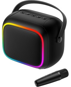 Resim Havit Sk818bt Rgb Mikrofonlu Bluetooth Hoparlör 5 Modlu Ses, Bluetooth 5.4, Karaoke 