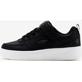 Resim Skechers Sport Court 92 - Show Maddox Büyük Erkek Çocuk Siyah Sneakers 400623l Blk Siyah 