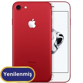 Resim Apple iPhone 7 Yenilenmiş TR Garanti | 32 GB Kırmızı 