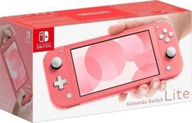 Resim Switch Lite Pembe Oyun Konsolu 