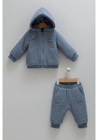 Resim Caramell Cooest %100 Pamuk 2'li Alt Üst Takım 56-62 Cm 1-3 Ay İndido Crml.ıdg.tke1148-5662 İndigo 