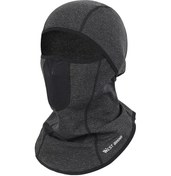 Resim Butu West Bıkıng Kış Termal Polar Nefes Alabilir Yüz Maskesi Koyu Gri 