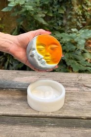 Resim Rufus Concept Ay ve Güneş Silikon Mum Kalıbı 