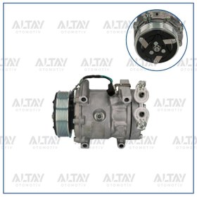 Resim Bosch Klıma Kompresoru Focus Iı / C Max 1.6 Tdcı 07= / Mazda 3 1.6 Cdı / Volvo S40 1.6d 2.4 D5 00= C30 1.6 