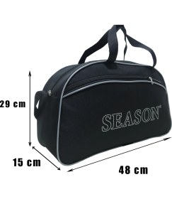 Resim Bag Trend BT Unisex Orta Boy Seyahat & Spor Çantası - 2 Bölmeli, Omuz Askılı, Hafif ve Kullanışlı El Valizi 