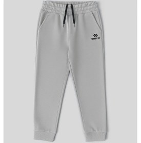 Resim Tommylife Taş Standart Fit Manşetli İnce Erkek Çocuk Eşofman Alt - 11205 Taş 