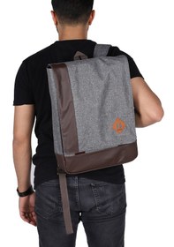 Resim Strong 15.6 Inch Laptop Bölmeli Sırt Çantası, Okul Ve Seyahat Çan Gri (490565534) 