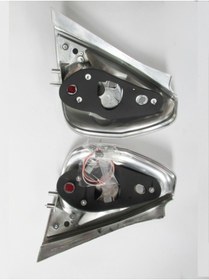 Resim Genel Markalar Honda Jazz 01/08 Modifiye Stop Lambası Sağ/sol Set 2 Parça Beyaz/nikelajlı (Tyc) 