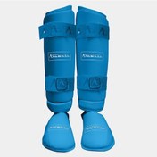 Resim Dragondostore Arawaza Wkf Onaylı Kaval Ayak Koruyucu Kırmızı- Mavi 