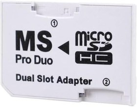 Resim Micro Sd Memory Stick Pro Duo Çevirici Dönüştürücü Hafıza Kartı Adaptörü 