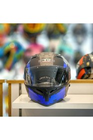 Resim Gear5 RHKC 902 Çene Açılır Vizörlü Kask Siyah Mavi 