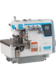 Resim Jaktec F940 4 Iplik Otomatik Overlok Makinesi Servo Motor + Tabla 