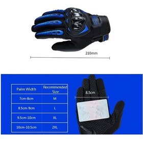 Resim Jokmae Mcs-17 Motosiklet Eldiveni Turuncu 2xl 