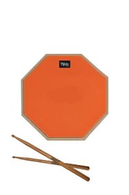 Resim Midex DD-1080-C Bateri Davul Çalışma Pedi 8" Drum Practice Pad 