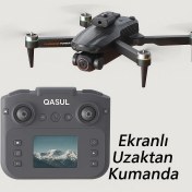 Resim Ekranlı Kumandalı 2K Kameralı Akıllı Drone - Uzun Menzilli, Yüksek Performans 