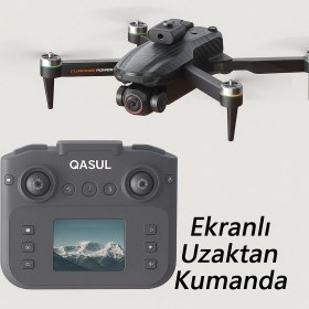 Resim Ekranlı Kumandalı 2K Kameralı Akıllı Drone - Uzun Menzilli, Yüksek Performans 
