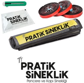 Resim Tt Pratik Sineklik | 1 Kapı - 3 Pencere | 4' Lü Paket 