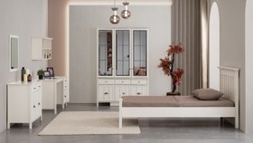 Resim Gize Genç Odası - '+ Komidin + Kitaplık ve Çamaşırlık 