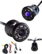 Resim OnlyTech Araç Geri Görüş Kamerası Gece Görüşlü +hd Mesafe Çizgili Su Geçirmez 