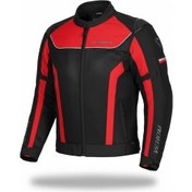 Resim Venom Raptor Hörgüçlü 4 Mevsim Motosiklet Montu Kırmızı 