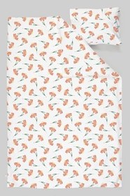 Resim Organik Çarşaflı Bebek Nevresim Takımı (100x150) - Doğa Sevgisi 100 x 150 
