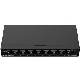 Resim Ruijie Reyee RG-ES208GC 8 Port Gigabit Yönetilebilir Switch 