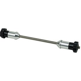 Resim Youmex Bisiklet Jant Düzeltme Platformu Sabit Axi: 12/15/20mm Kolu, Paslanmaz Çelik + Alüminyum, 250mm Uzunluk 