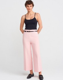 Resim Dilvin 71616 Kemerli Culotte Pantolon-pembe Pembe 