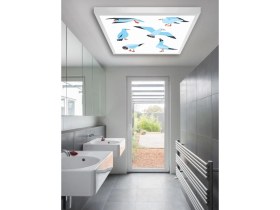 Resim Normadia Modern 60CM LED Avize, Banyo Aydınlatma Paneli, Şık Tasarım 