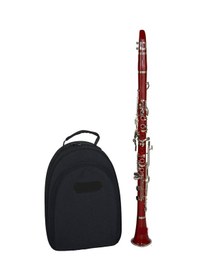 Resim Sonor 4 Yüzük Amati Stil Oxford Çantalı Bordo Sol Klarnet Seti 
