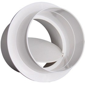 Resim Banyo Mutfak İçin Egzoz Fanı Çek Valf Anti Koku Kontrol Vanası Baca Dumanı Kontrolü 