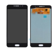 Resim Nokta Teknik Samsung Galaxy C7 C7000 Lcd Ekran Dokunmatik Servis Orj Siyah 