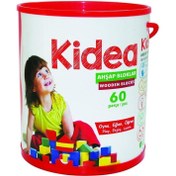 Resim Nessiworld KID-1002 Chiva, 60 Parça Ahşap Bloklar 