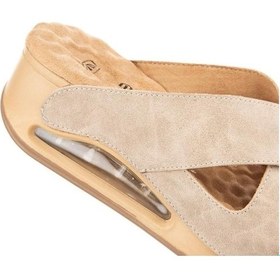 Resim Muya Penelope 31210-551 Air Max Anatomik Taban Kadın Terlik Full Krem 36-40 Krem 