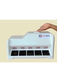 Resim Paramatik Toplu Metal Bozuk Para Ayrıştırma Sayma Tasnif Etme Makinesi 
