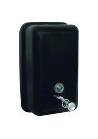 Resim Arı Metal Sıvı Sabunluk Mat Siyah 