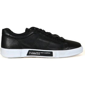 Resim Hammer Jack Basel Siyah Erkek Deri Günlük Ayakkabı 102 20250-M Siyah 