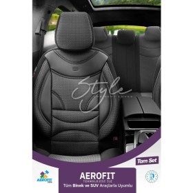 Resim Otom Style Design Oto Koltuk Kılıfı Tam Set – Airbag Uyumlu, Ortopedik 7 Katmanlı, Nefes Alabilen Kumaş 