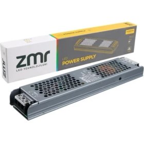 Resim ZMR-705/B.00 12 Volt 21 Amper 250 Watt Slım Metal Kasa Adaptör 