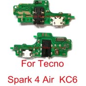 Resim Tecno Uyumlu Spark 4 Air Şarj Soket Mikrofon Kulaklık Bordu Flexi 