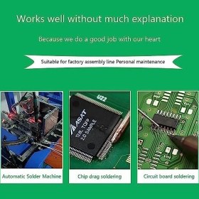 Resim Mena Rise 0,8 mm 50 gr Teli - Elektronik Devre ve Tamir Işleri Için Teli, Profesyonel ve Amatör Kullanıma Uygun, Eriyen Teli Makarası (0.8mm 50 Gr) 