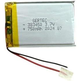 Resim 383450 3.7v 750 Mah Li-polymer Pil Devreli/1.5a 