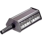 Resim Bolsat Stage Box 12'li Dolu 4 Canon Erkek 8 Canon Dişi 